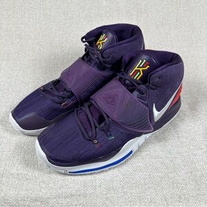 Nike Kyrie 6 Enlightenment Purple Basketball Shoes Men's 17 Kyrie Irving